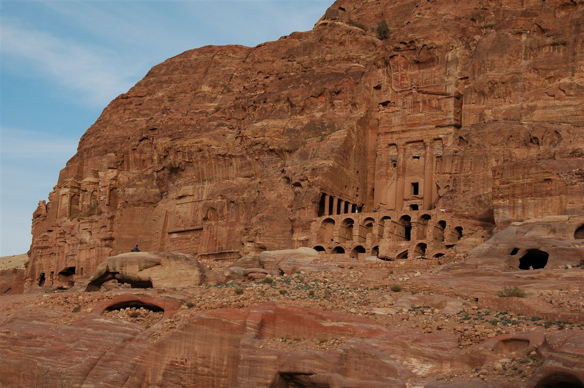 Petra- kompleksy budowli